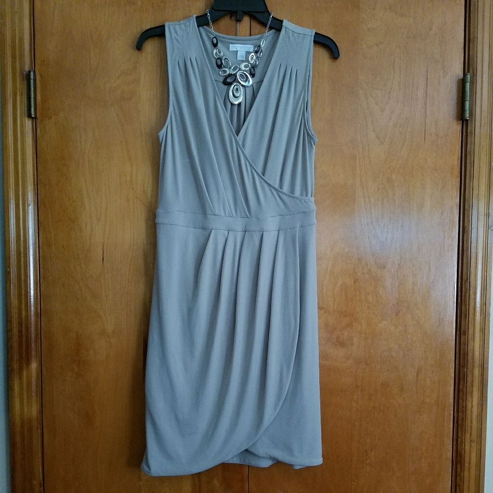 New York & Company Faux Wrap Dress